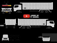 LIVERY HINO LOHAN DUMP KALIMANTAN STYLE PUTIH.png