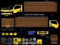 Livery Canter HDL Kalimantan Bak Cokelat.png