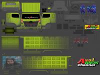 Livery Hino 500 Dump Tronton Mbois Hijau Kotor.png