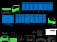 Livery Hino Dutro Bak Kayu Muatan Pasir Head Hijau Tua.png