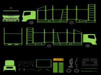 Livery Hino Lohan Car Carrier  3.png
