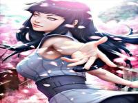 cherry blossoms falling on Hinata s head.jpg