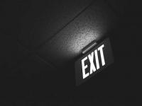 HD wallpaper  black and white  ceiling  exit  glowing  light  neon  office.jpg