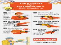 Top 6 Safety Tips  for Operating a  Drill Machine.png