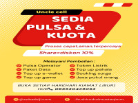 Kuning merah minimalis simpel promosi toko jual pulsa token poster  4 .png