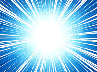 Vibrant Blue Comic Book Radial Burst Background With Halftone Texture.jpeg