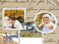 cokelat putih Liburan Landscape Photo Collage.png